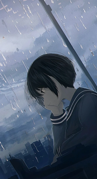 Sad Anime Wallpaper HD - Image screenshot of android app