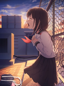 Anime , Anime Girl Boy Love Sad For Android - APK, Anime Girl In
