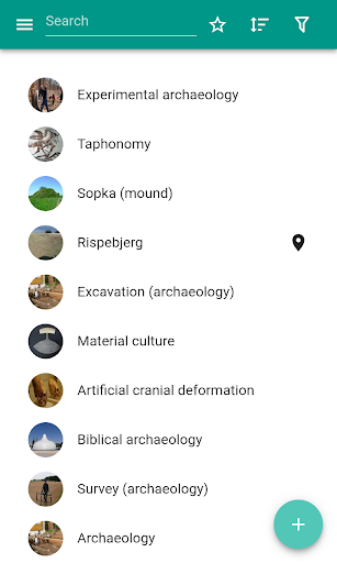 Archaeology - Image screenshot of android app