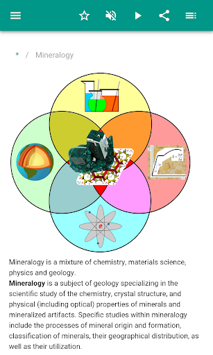 Mineralogy - Image screenshot of android app