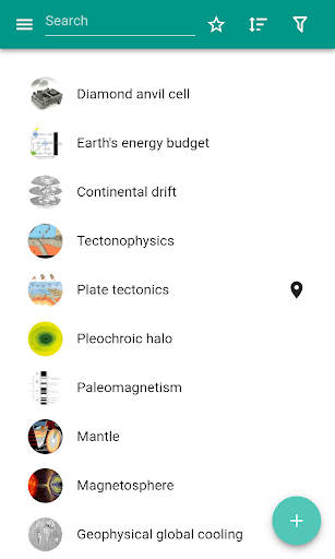 Geophysics - Image screenshot of android app