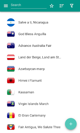 Hymns by country - Image screenshot of android app