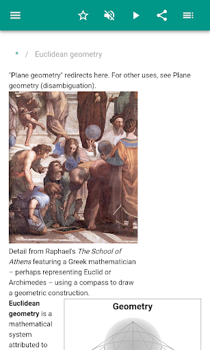 Euclidean geometry - Image screenshot of android app