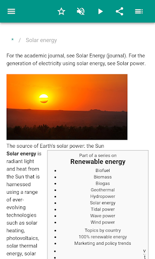 Solar energy - عکس برنامه موبایلی اندروید