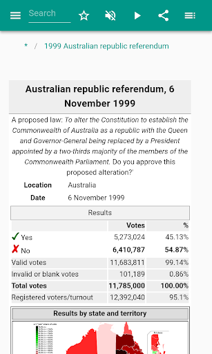 Australia - Image screenshot of android app