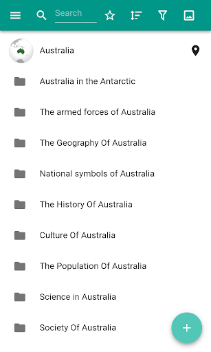 Australia - Image screenshot of android app