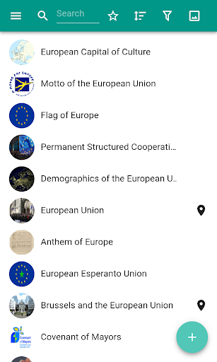 The European Union - Image screenshot of android app