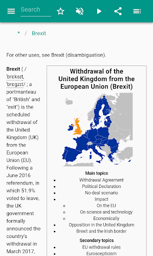 The European Union - Image screenshot of android app