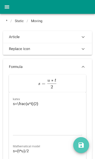 Physics (calculator) - عکس برنامه موبایلی اندروید