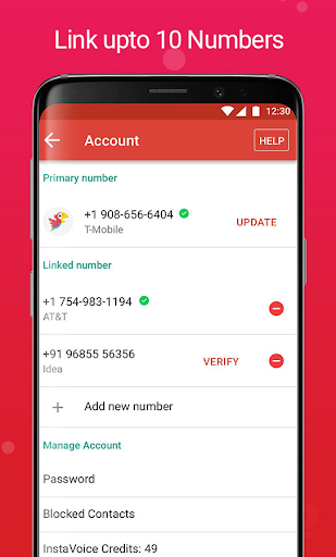 Visual Voicemail & Missed Call - عکس برنامه موبایلی اندروید
