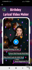 کلیپ ساز تولد حرفه ای - Image screenshot of android app