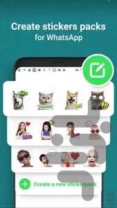 WhatsApp sticker maker - عکس برنامه موبایلی اندروید
