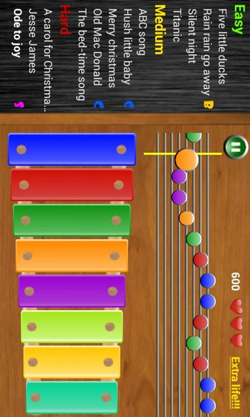 Xylophone Hero - عکس برنامه موبایلی اندروید