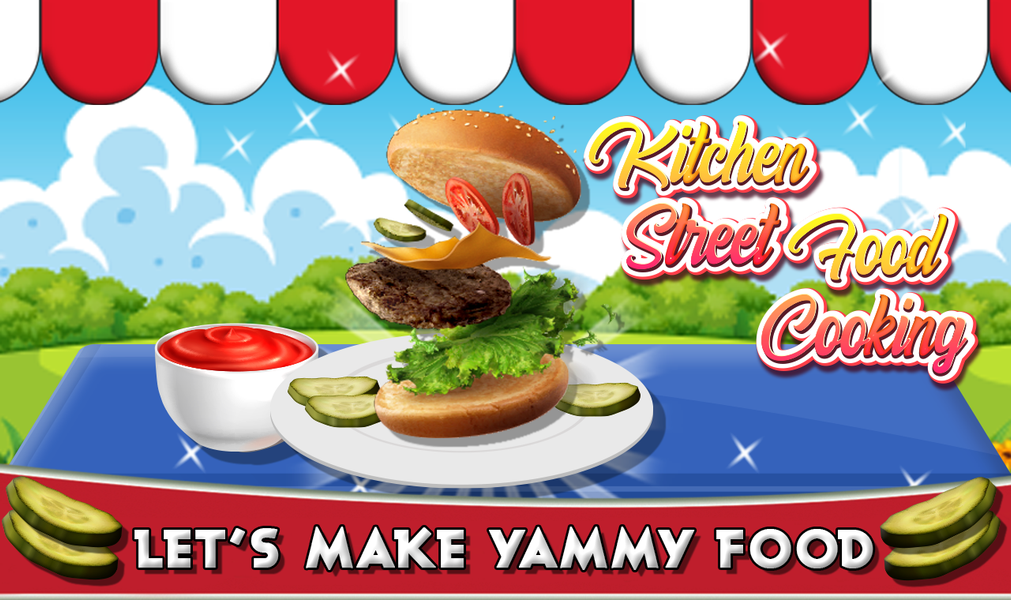Kitchen Street Food Cooking - Gameplay image of android game