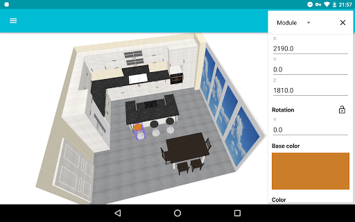 My Kitchen: 3D Planner - Image screenshot of android app