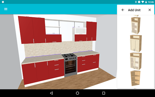 My Kitchen: ۳D Planner - عکس برنامه موبایلی اندروید