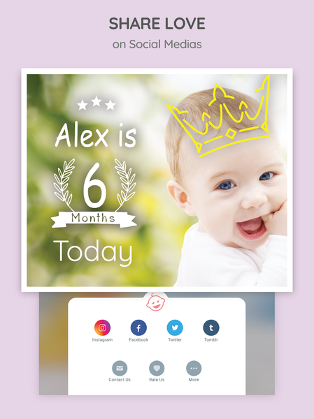 Baby Snaps Pregnancy Photo App - عکس برنامه موبایلی اندروید