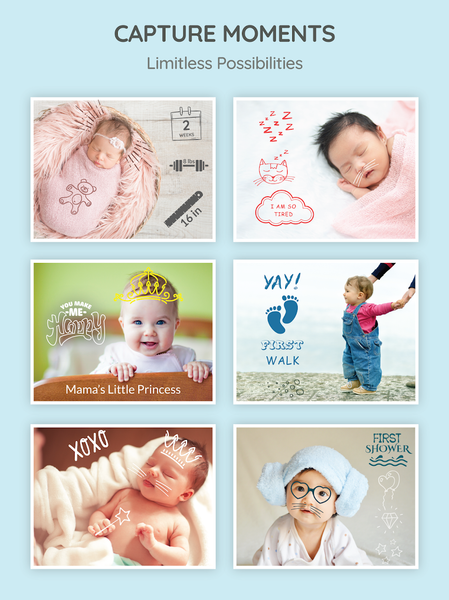 Baby Snaps Pregnancy Photo App - عکس برنامه موبایلی اندروید
