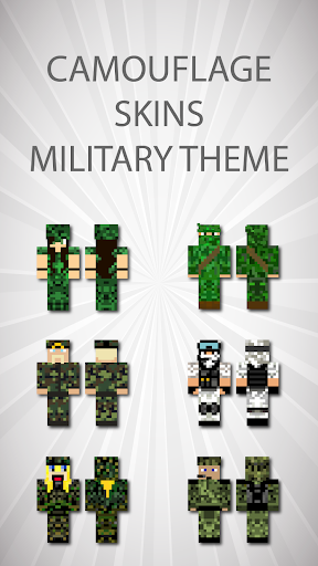 Camouflage Skins for Minecraft - Image screenshot of android app