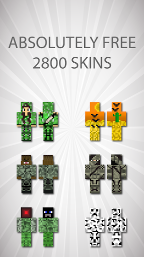 Camouflage Skins for Minecraft - Image screenshot of android app