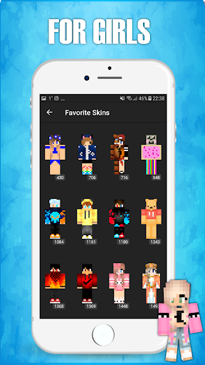 Skins for Minecraft PE - عکس برنامه موبایلی اندروید