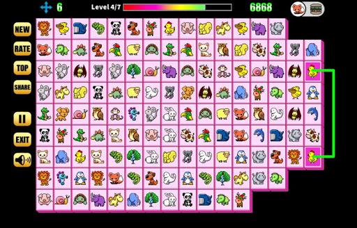Onet Connect Animal - Gameplay image of android game