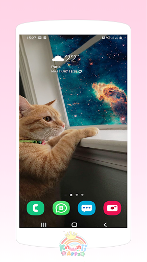Kawaii Cats Wallpapers - Cute Backgrounds - Image screenshot of android app