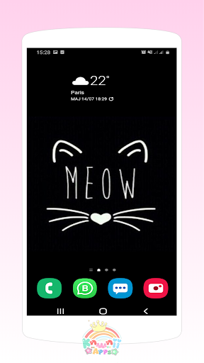 Kawaii Cats Wallpapers - Cute Backgrounds - Image screenshot of android app