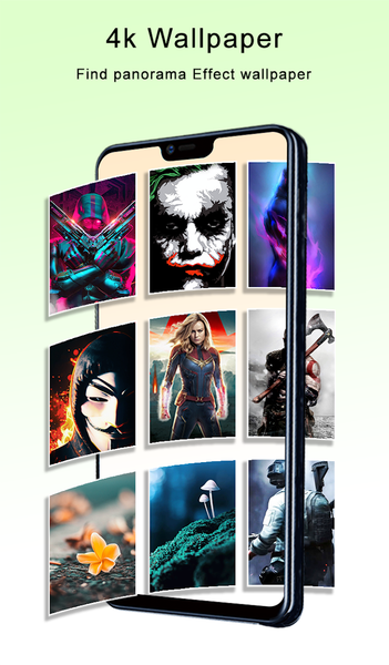 ۴K Wallpaper & HD Backgrounds - عکس برنامه موبایلی اندروید