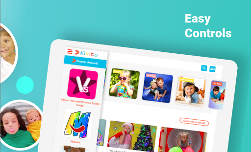 Kids & Toddlers Video - KiViTu - Image screenshot of android app