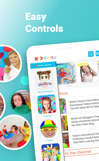Kids & Toddlers Video - KiViTu - Image screenshot of android app