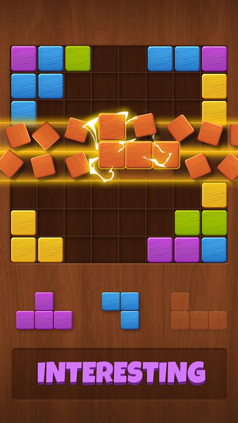 Block Blitz - Wooden Puzzle - عکس بازی موبایلی اندروید