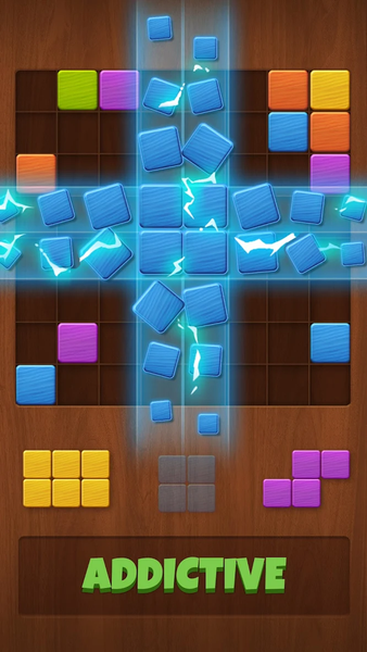 Block Blitz - Wooden Puzzle - Gameplay image of android game