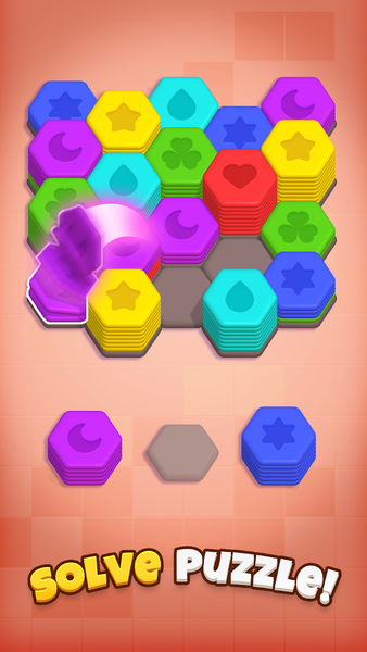 Hexa Crush - Gameplay image of android game