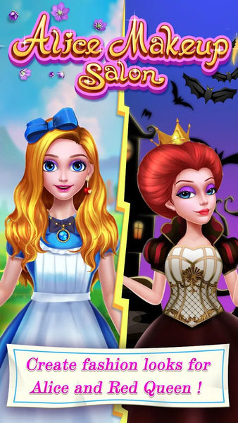 Alice Makeup Salon: face games - عکس بازی موبایلی اندروید