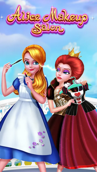 Alice Makeup Salon: face games - عکس بازی موبایلی اندروید