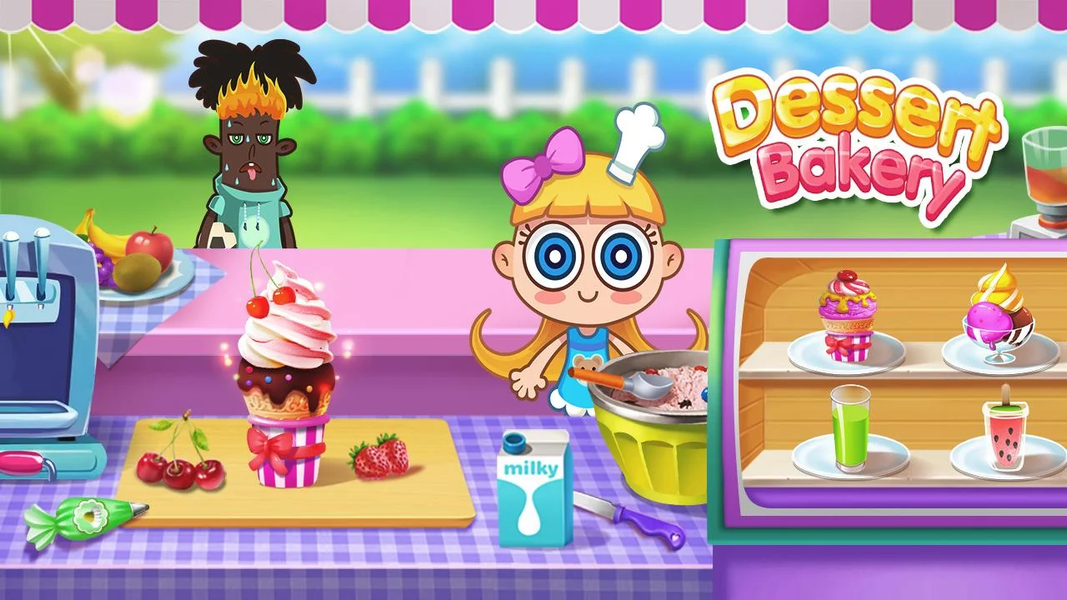 Dessert Cooking:ice candy make - Gameplay image of android game