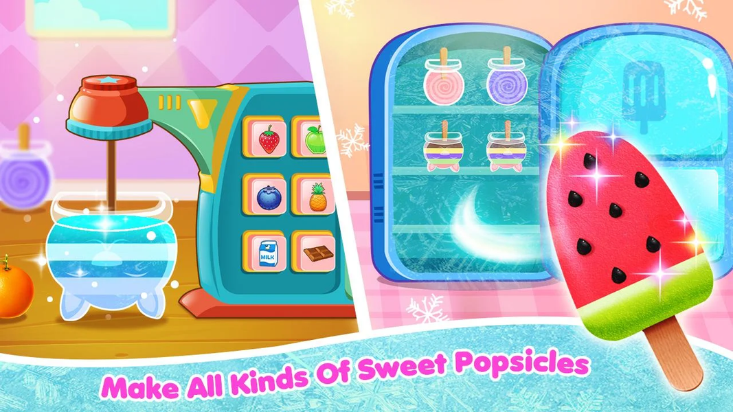 Dessert Cooking:ice candy make - Gameplay image of android game