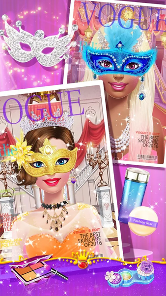 Princess Makeup - Masked Prom - Image screenshot of android app