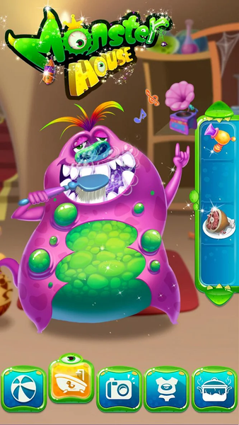 Cute Monster - Virtual Pet - عکس بازی موبایلی اندروید