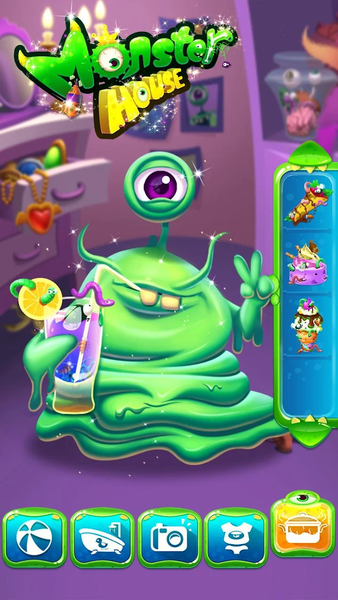 Cute Monster - Virtual Pet - عکس بازی موبایلی اندروید