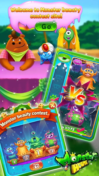 Cute Monster - Virtual Pet - عکس بازی موبایلی اندروید
