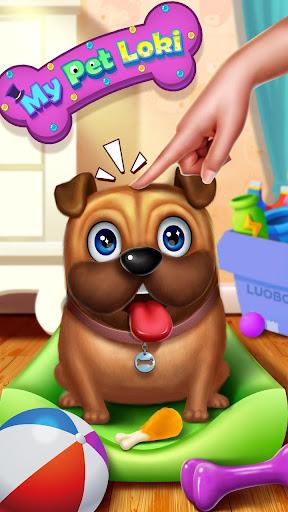 My Pet Loki - Virtual Dog - Gameplay image of android game