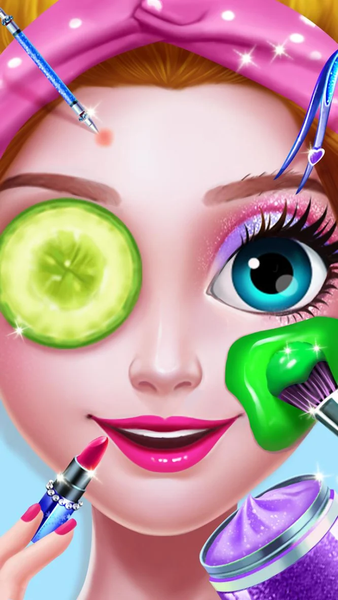 Princess Beauty Makeup Salon - Image screenshot of android app