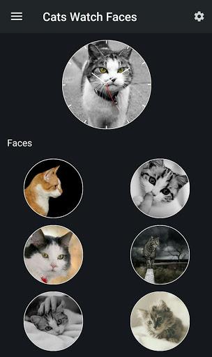 Cats Watch Faces - Image screenshot of android app