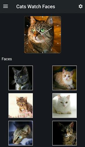 Cats Watch Faces - عکس برنامه موبایلی اندروید