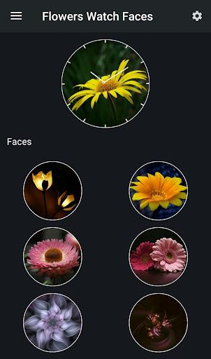 Flowers Watch Faces - Image screenshot of android app