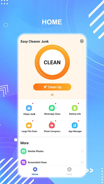 Easy Cleaner Junk - Image screenshot of android app