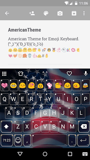 US Keyboard - عکس برنامه موبایلی اندروید