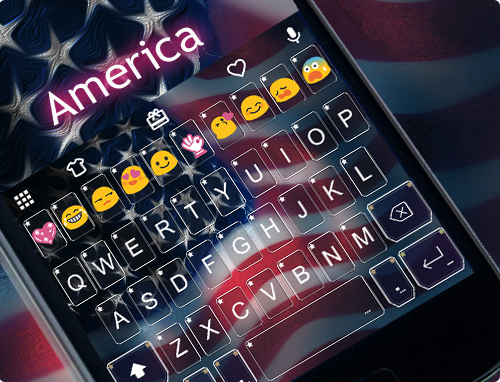 US Keyboard - عکس برنامه موبایلی اندروید